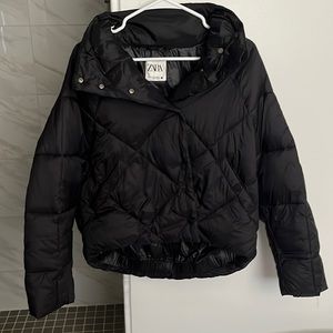 Zara puffer jacket
